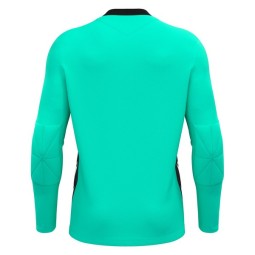 CAMISETA DE PORTERO MACRON ARGO TURQUESA Y NEGRO