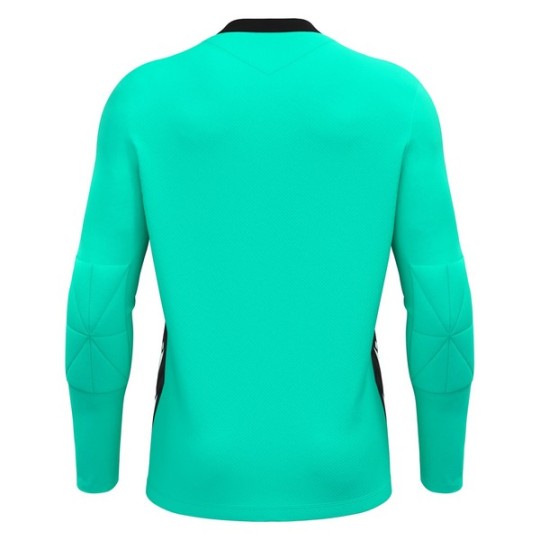 CAMISETA DE PORTERO MACRON ARGO TURQUESA Y NEGRO