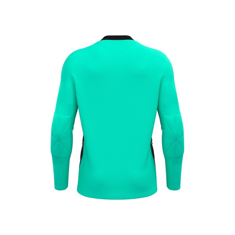 CAMISETA DE PORTERO MACRON ARGO TURQUESA Y NEGRO