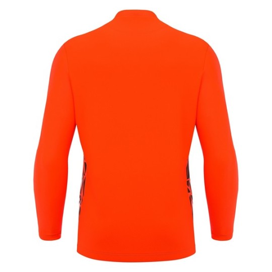 CAMISETA DE PORTERO MACRON CORVUS ECO NARANJA FLUORESCENTE